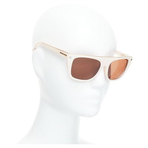 Givenchy SGV883 acetate gold top logo sunglasses
